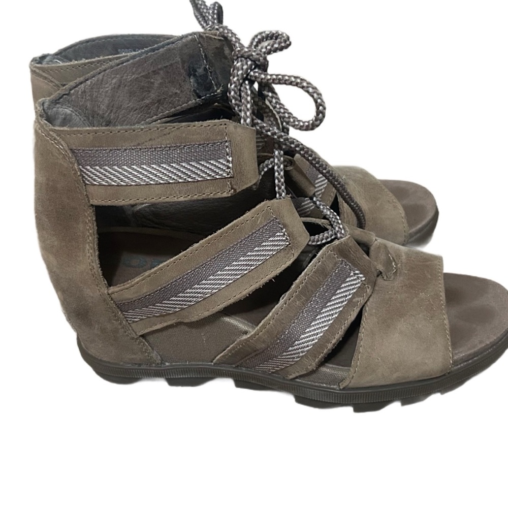 SOREL Joanie II Lace Wedge Sandal - Picture 3 of 8
